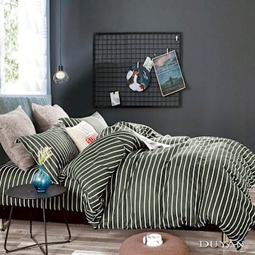 【DUYAN 竹漾】舒柔棉雙人加大床包三件組 / 天方夜譚