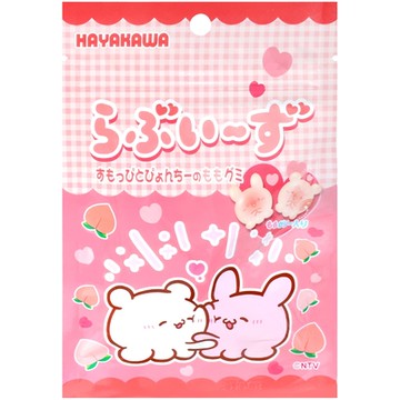 早川製菓 可愛動物桃子風味軟糖 35g