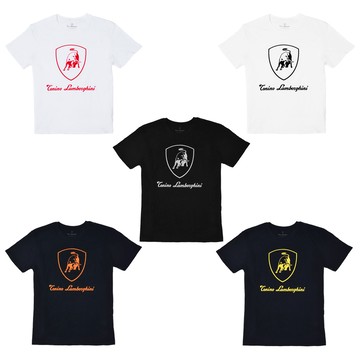 Tonino Lamborghini 藍寶堅尼 BULL LOGO棉質T-SHIRT上衣