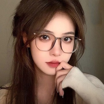 眼鏡 方框眼鏡 女生眼鏡 無度數眼鏡 素顏眼鏡 大框眼鏡 防藍光 近視眼鏡 小臉眼鏡 平光眼鏡 039