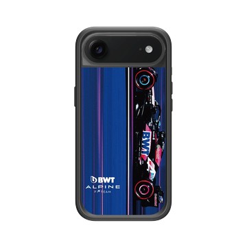 iPhone Air Mod NX -邊框背蓋組合 (相機按鈕) 黑 - Alpine - F1 BWT Alpine Formula One Team Car A524
