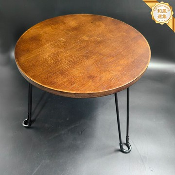 【便攜可摺疊】實木竹圓桌 露營桌 戶外桌 飄窗桌 陽臺桌 茶桌 邊幾 輕巧便攜 快速收納 多場景適用 圍爐煮茶必備