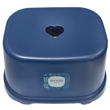 絕對柔色 小小方椅 材質: PS塑膠PP 尺寸: 25*19*14公分 可重複使用  藍色  1個