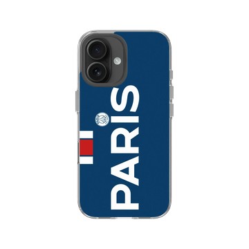 iPhone 16 Clear Case（相機按鈕） 透明 - PSG - PARIS