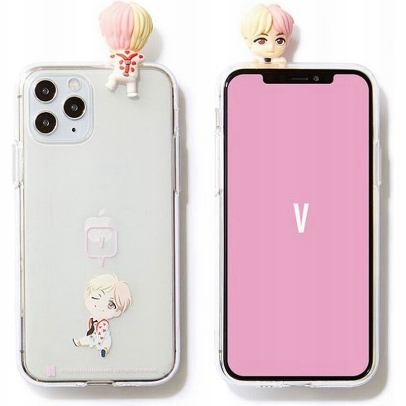 Iphone Se 第2世代 フィギュアクリアゼリーケースふきだし 吹き出し V テテ Bts Bts 公式 グッズ Tinytan 通販 Lineポイント最大get Lineショッピング