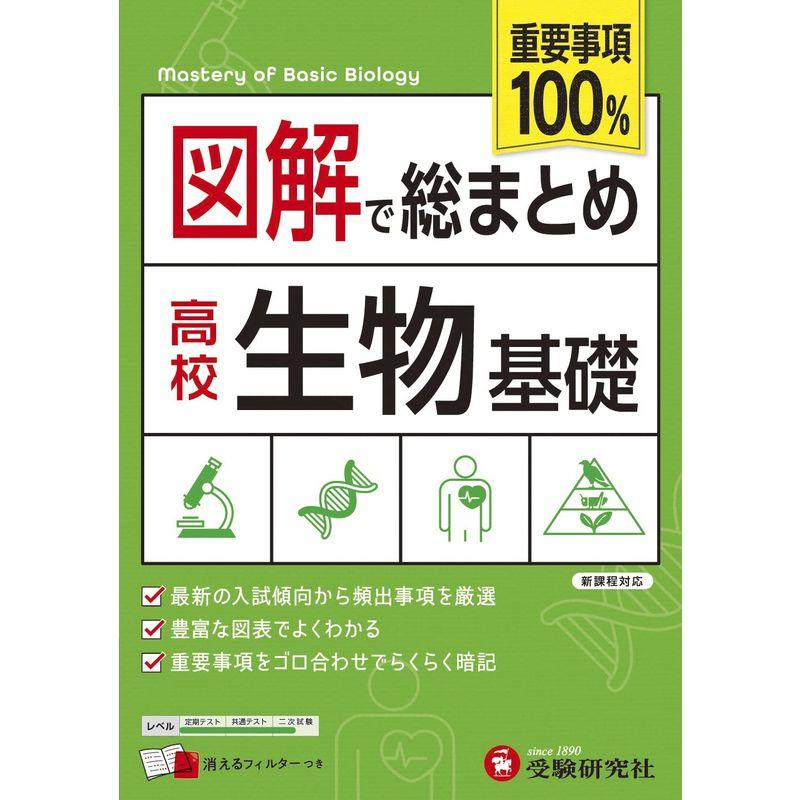 高校 図解で総まとめ 生物基礎:最新の入試傾向から頻出事項をゴロ合わせでらくらく暗記 (受験研究社)