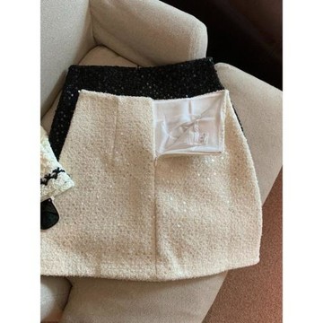 小香風亮片包臀裙女2026新款春季高腰顯瘦a字裙高級辣妹半身裙子