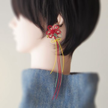 飾結單邊耳夾 薙ギ冴ユ歩ニ【輕量和風】適合浴衣、和服、日常配戴。