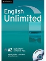 English Unlimited A2 Elementary Self-study Pack (Workbook with DVD-ROM) (1版) Maggie Baigent  Cambridge
