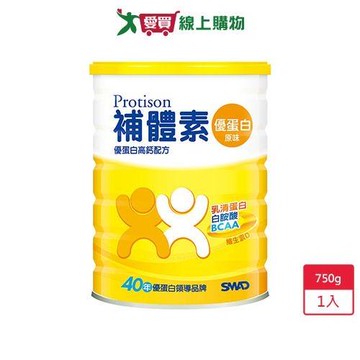 補體素優蛋白配方食品-原味750g【愛買】