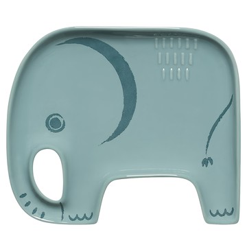 Now Designs 點心盤  大象 綠色  19.6cm  1個