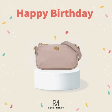 生日快樂🎂｜你今年「包」準發財❗️｜8月壽星好禮【ROBINMAY】諾希斜背包