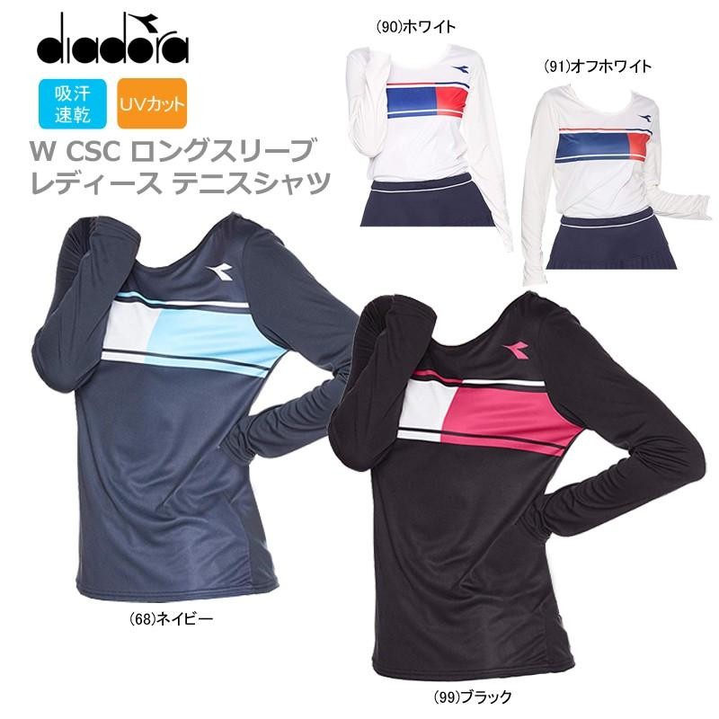 DIADORA ディアドラ テニスウェア レディス 長袖 Ｔシャツ DTP8593