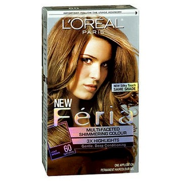 LOreal Feria Permanent Haircolour Crystal Brown 1 each by Loreal