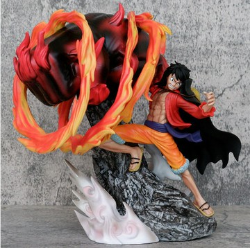 海賊王 GK 鬼島大拳路飛 業火路飛 場景 動漫