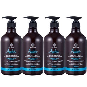 《台塑生醫》Dr’s Formula岩礦清爽肌沐浴乳 (琥珀魅香) 800g*4入