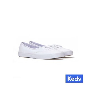 Keds THE MINI 經典懶人娃娃小白鞋 WF67065