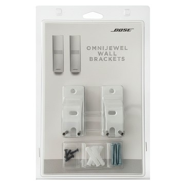 BOSE OMNIJEWEL 環繞喇叭專用貼壁壁掛架 高品質鋁鑄 簡單安裝 適合各種空間  752341-0020  白色  1個