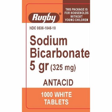 Antacid Major 325 mg Strength Tablet 1000 per Bottle 1000 White Tabs by Rugby