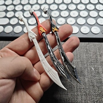 【台灣出貨】3D打印 機娘武器 高達武器 機娘配件 龍騎假面騎士龍軍刀改件武器模型 1/12適配 壽屋機娘高達兵人SH