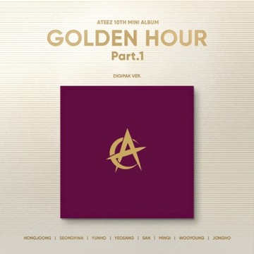 ATEEZ - 10TH MINI ALBUM [GOLDEN HOUR: PART.1] (DIGIPAK VER.)