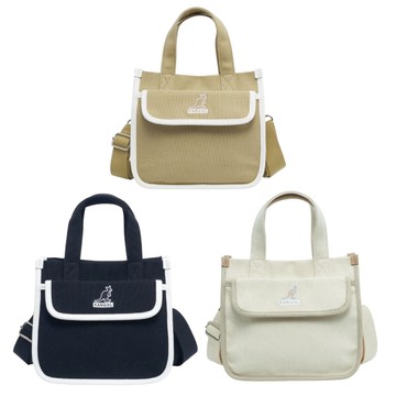 KANGOL 側背包 三色 帆布 手提 小方包 包包 64551701-