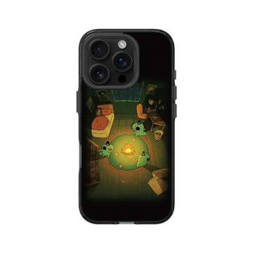 iPhone 16 Pro Clear 酷墨灰 - 怪奇事物所 Incrediville - 降靈儀式