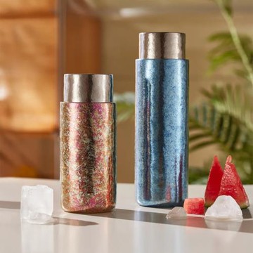 飛劍鈦杯純鈦保溫杯燜茶杯白茶燜泡杯大容量戶外運動男女情侶水杯