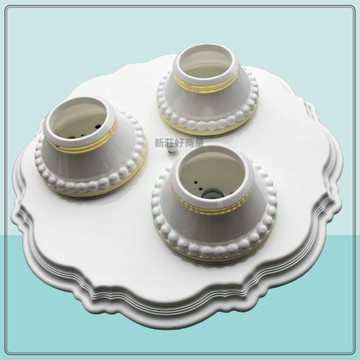 簡約 白玉吸頂燈 三燈 五燈 吸頂燈 E27 LED燈泡 美術燈 好商量~【領券滿額再折千12/31止】