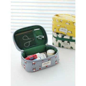 韓國livework可愛INS大容量手拎防水化妝包針線包防震相機收納包