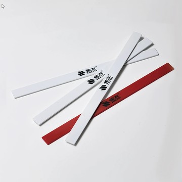 雀友 耐衝擊牌尺34mm(雀友logo版)一藍三白、一紅三白、一黃三白