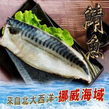 【海之醇】挪威薄鹽鯖魚-13片組(180g/片)