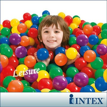 【INTEX】100顆遊戲球-直徑6.5cm(49602)球池15150020