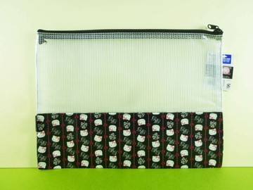 【震撼精品百貨】Hello Kitty 凱蒂貓~拉鍊袋~黑玫瑰【共1款】