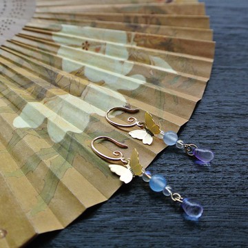 【墨徽閣】靈蝶耳環