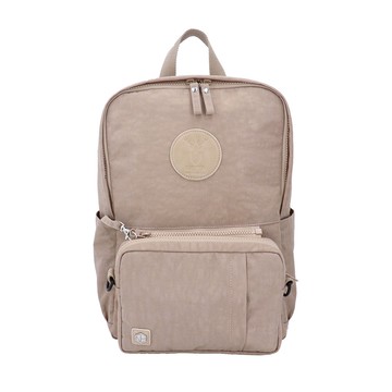 NETTA城市探索兩用包 / 卡其杏 (M號) / 防潑水簡約休閒功能背包