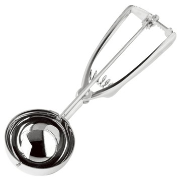 FOX RUN 傳統冰淇淋杓 6.2cm  1個  銀色