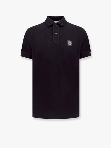Stretch cotton polo shirt - STONE ISLAND - gender_Man