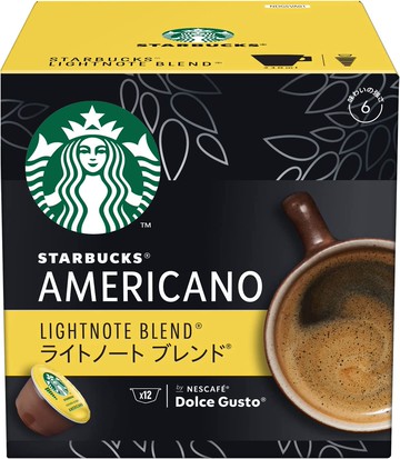 Nestra Starbucks Light Notebook Blend Nes Cafe Dolce Gusto 12 Capsules