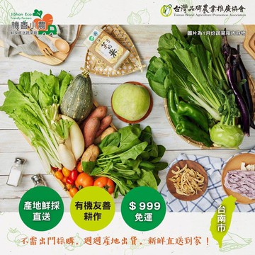 台南市 蔬菜箱_家庭箱13件(每週出箱)(有機友善/產地鮮採直送/支持家鄉好農產)