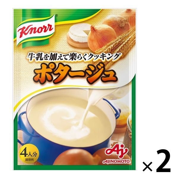 味の素クノール　スープ ポタージュ（4人分） 2個　味の素