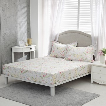 雙人特大床包枕套組/ SUPIMA匹馬棉 / 500織 / 葛瑞塔 [鴻宇] 台灣製 - 2382