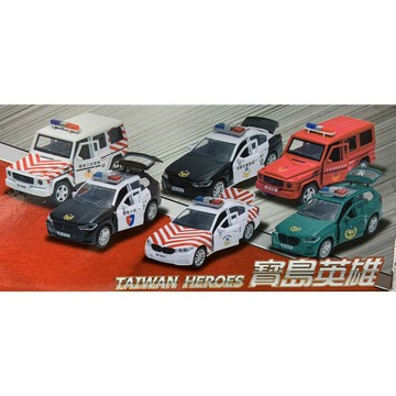 【玩具兄妹】音效鳴笛! 寶島英雄 聲光迴力車 海岸巡防隊 消防搜救隊 國道 休旅國道 警車 霹靂小組 消防吉普車安全玩具