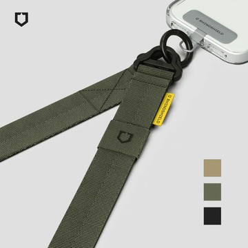 【含掛繩夾片】RHINOSHIELD 犀牛盾 機能快扣背帶手機掛繩組合[手機掛繩+掛繩夾片](Apple/Android適用)