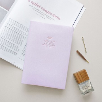 MATOKA 日誌 2026 年版 2025 年 10 月開始 B6 週曆 方格 Sucre Unicorn