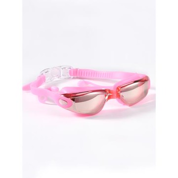 高清防水防霧鍍膜泳鏡耳塞一體男女成人專業競速潛水眼鏡游泳裝備