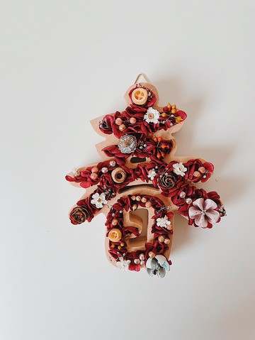 DIY材料包— 新年喜氣洋洋木春聯