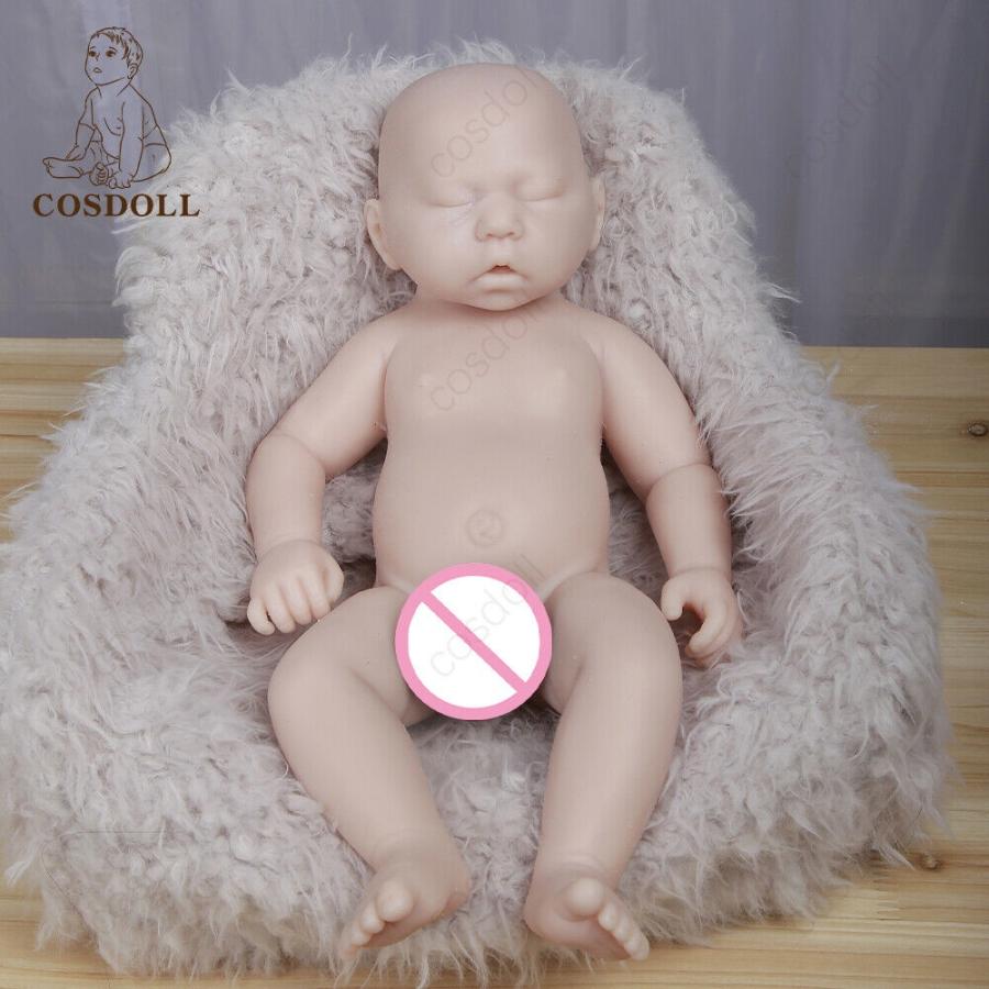 リボーンドール Unpainted Reborn Baby Doll Sleeping Girl Newborn