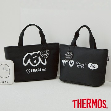 INAPSQUARE聯名款🖤【THERMOS 膳魔師】保冷袋(RFF-004KC)