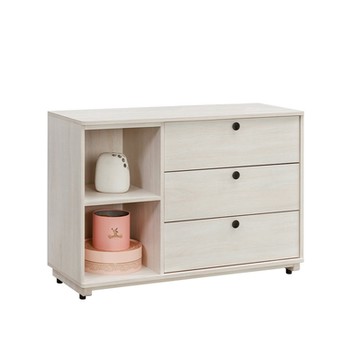 唯熙傢俱-伊格鋼刷白三斗櫃 抽屜櫃